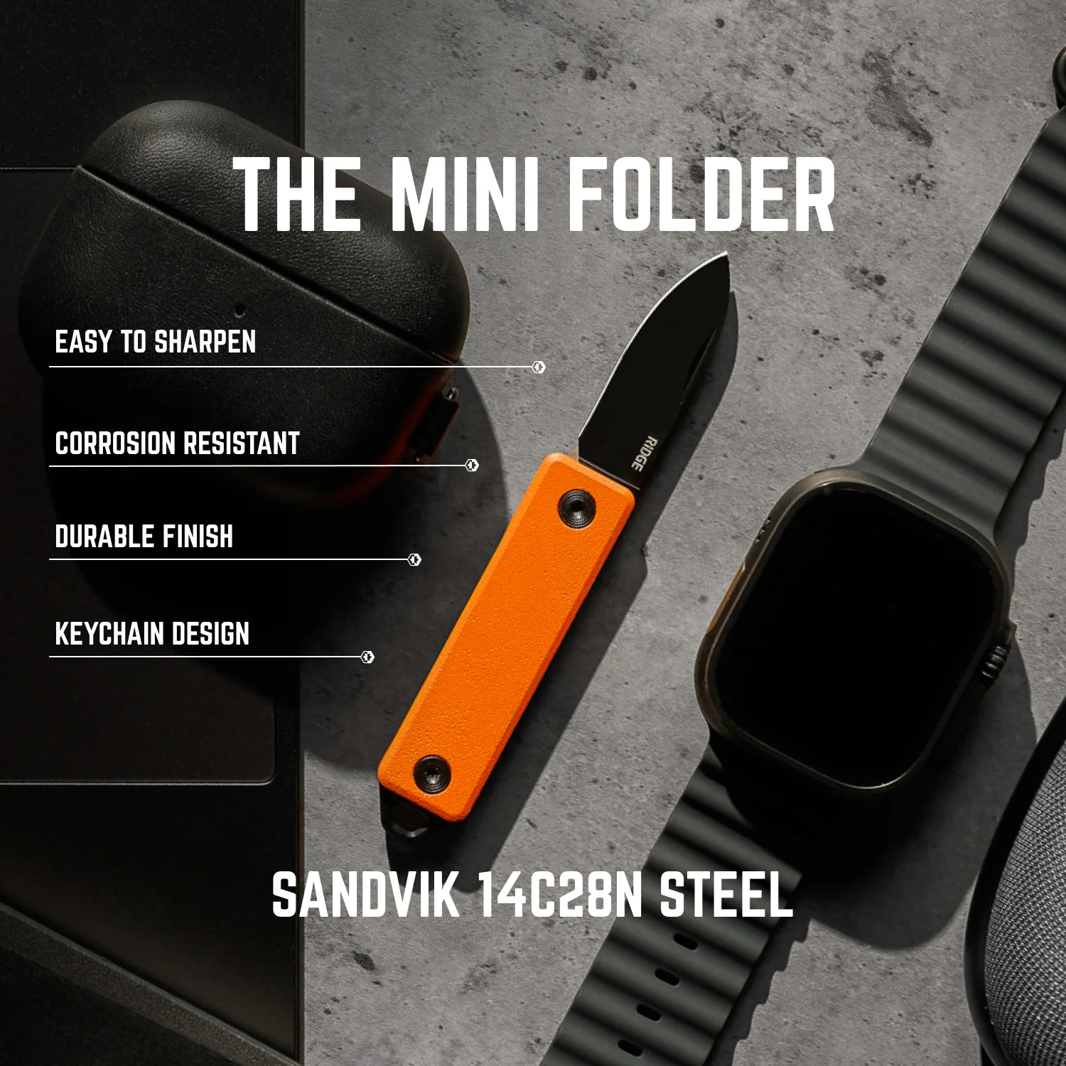 Mini Folder - Basecamp Orange - Image 4