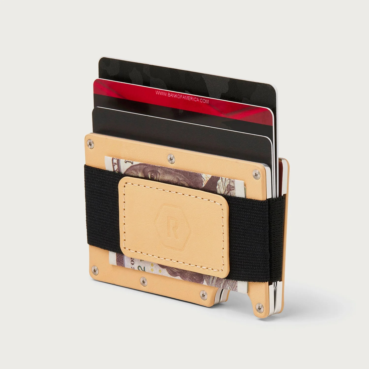 Ridge Wallet - Natural Leather - Image 2