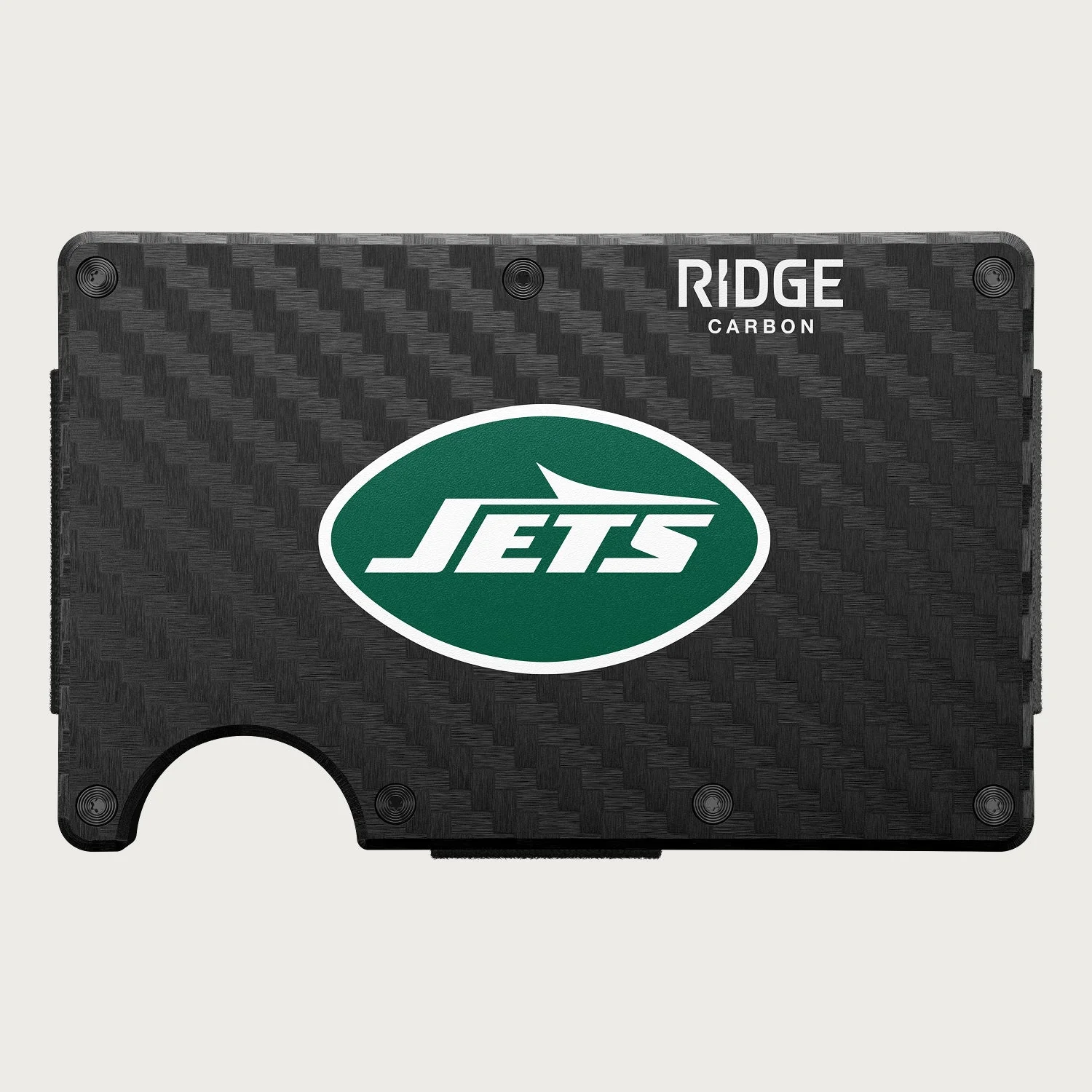 Ridge Wallet - New York Jets - Carbon Fiber 3k - Image 11