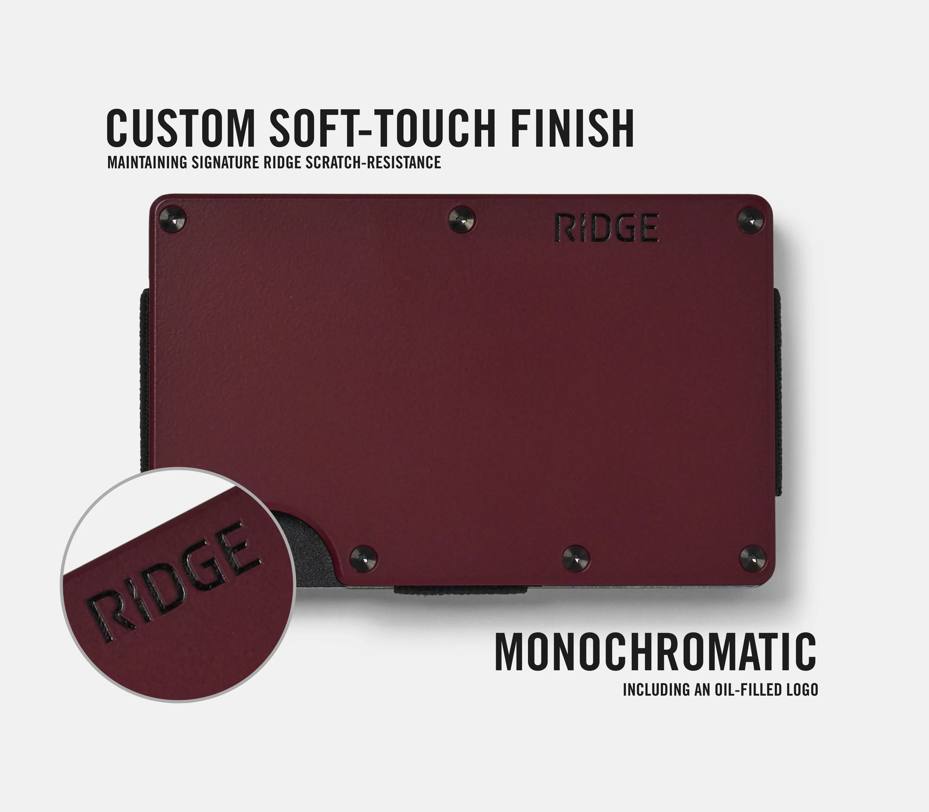Ridge Wallet - Oxblood - Image 3