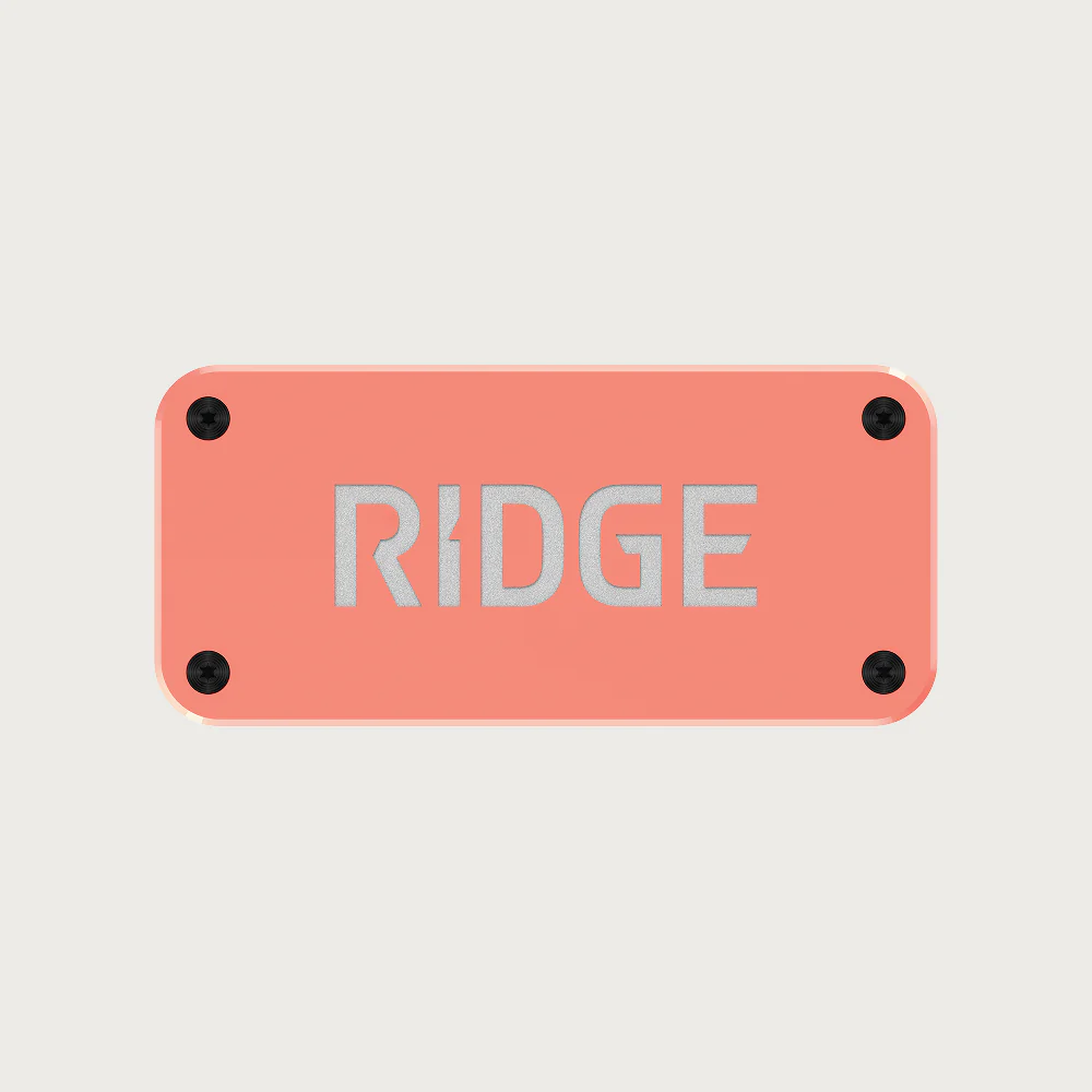 Personalized Logo Plate - Just Peachy