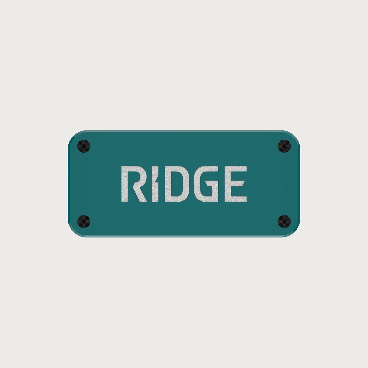 Ridge Logo Plate - Desert Pine - Image 7
