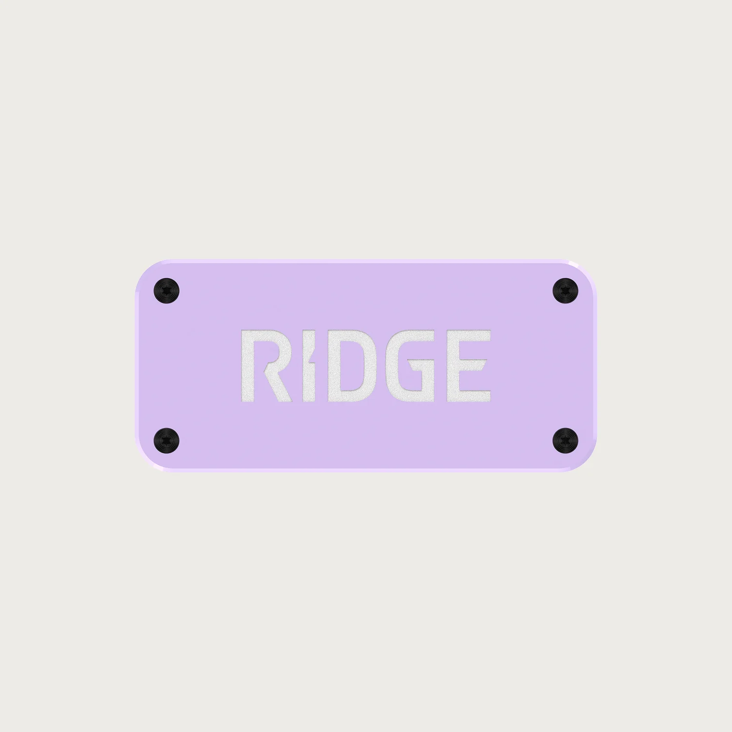 Ridge Logo Plate - Lavender - Image 7