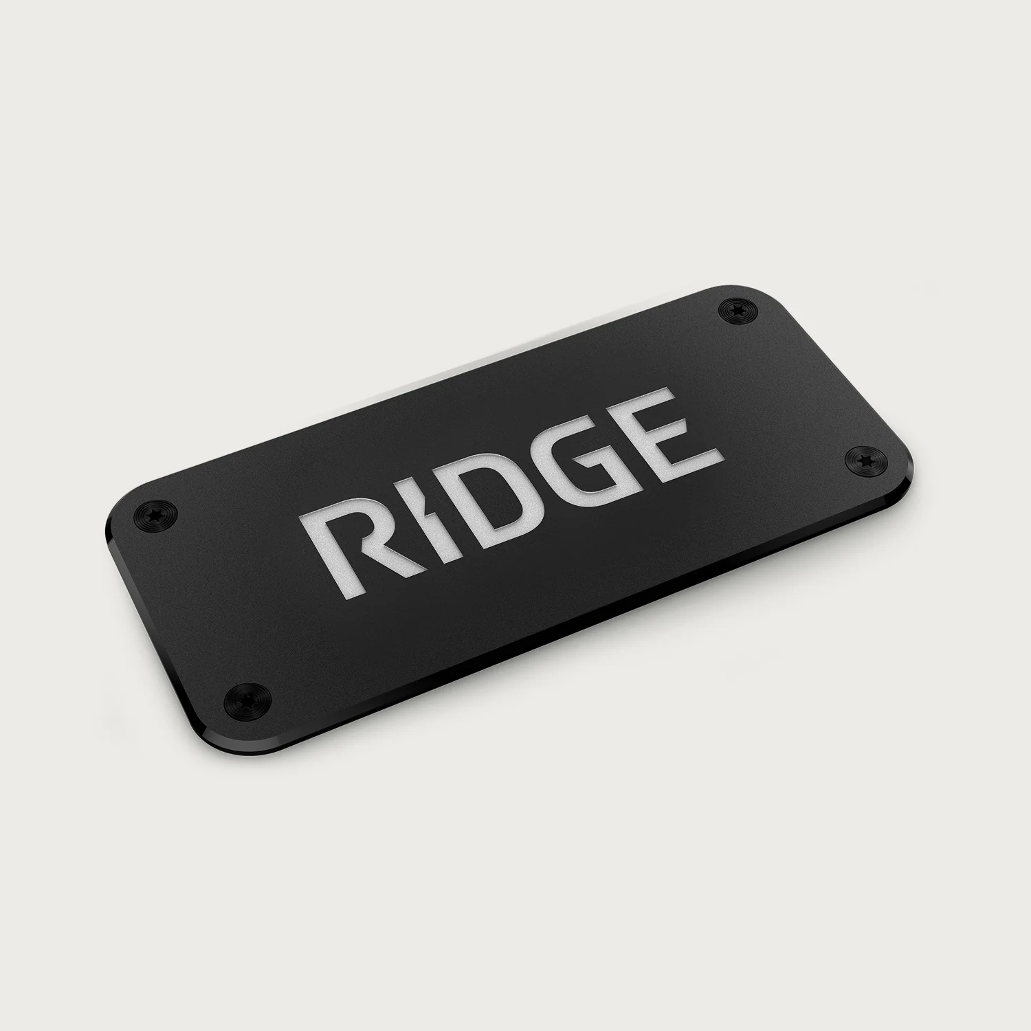 Personalized Logo Plate - Royal Black - Image 3