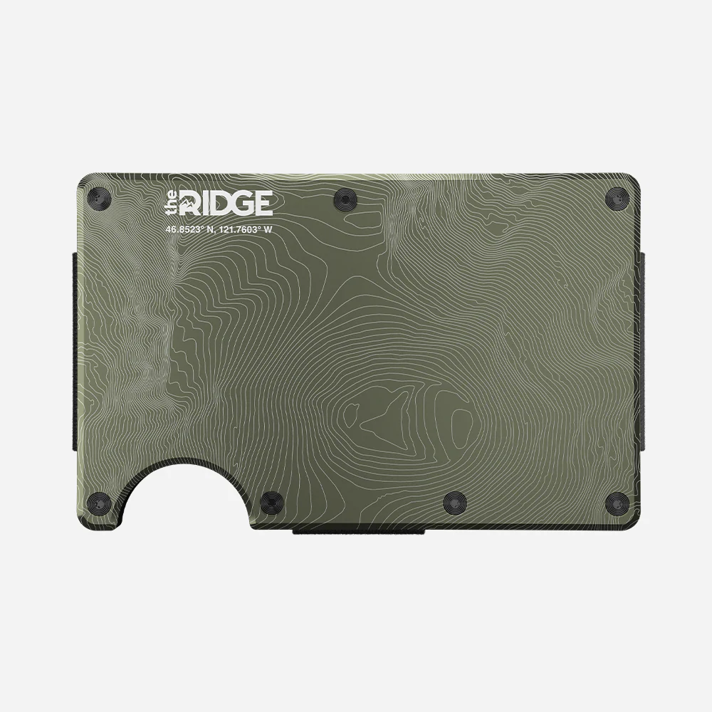 Ridge Wallet - Mount Rainier