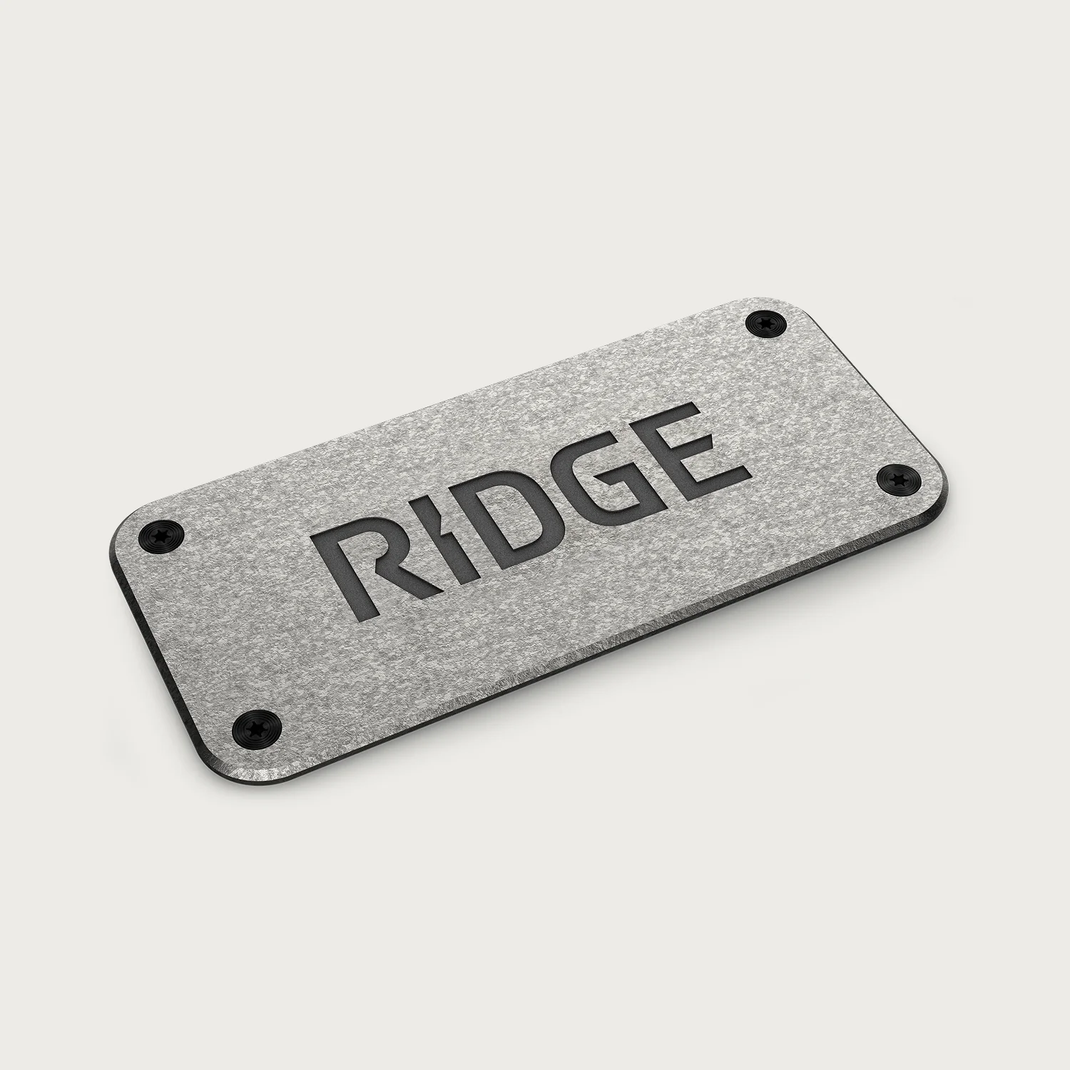 Personalized Logo Plate - Stonewashed Titanium - Image 3