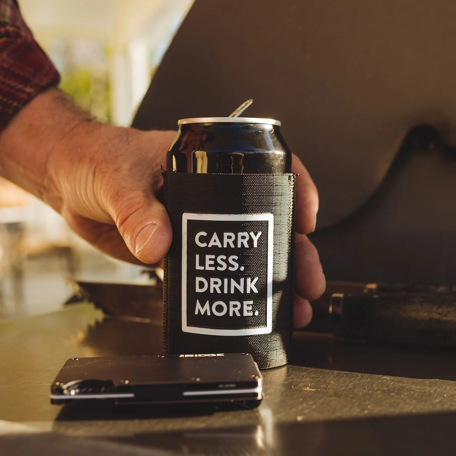 Ripstop Drink Sleeve - Black - Image 5