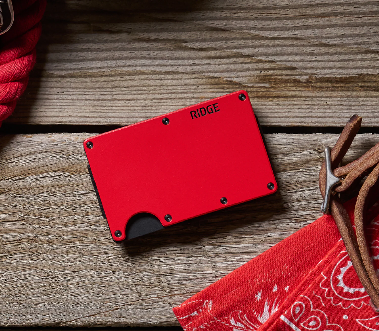 Ridge Wallet - Rodeo Red - Image 5