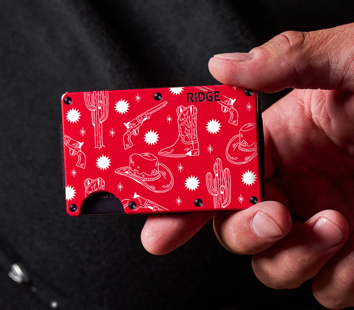 Ridge Wallet - Rodeo Red - Outlaw - Image 4