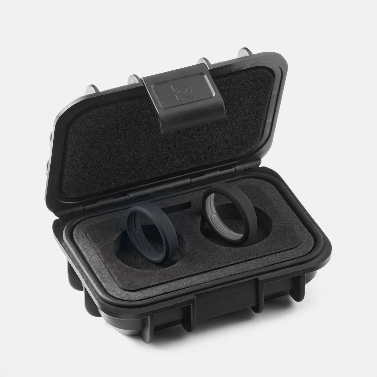 6mm Silicone Ring Set - Royal Black - Image 5