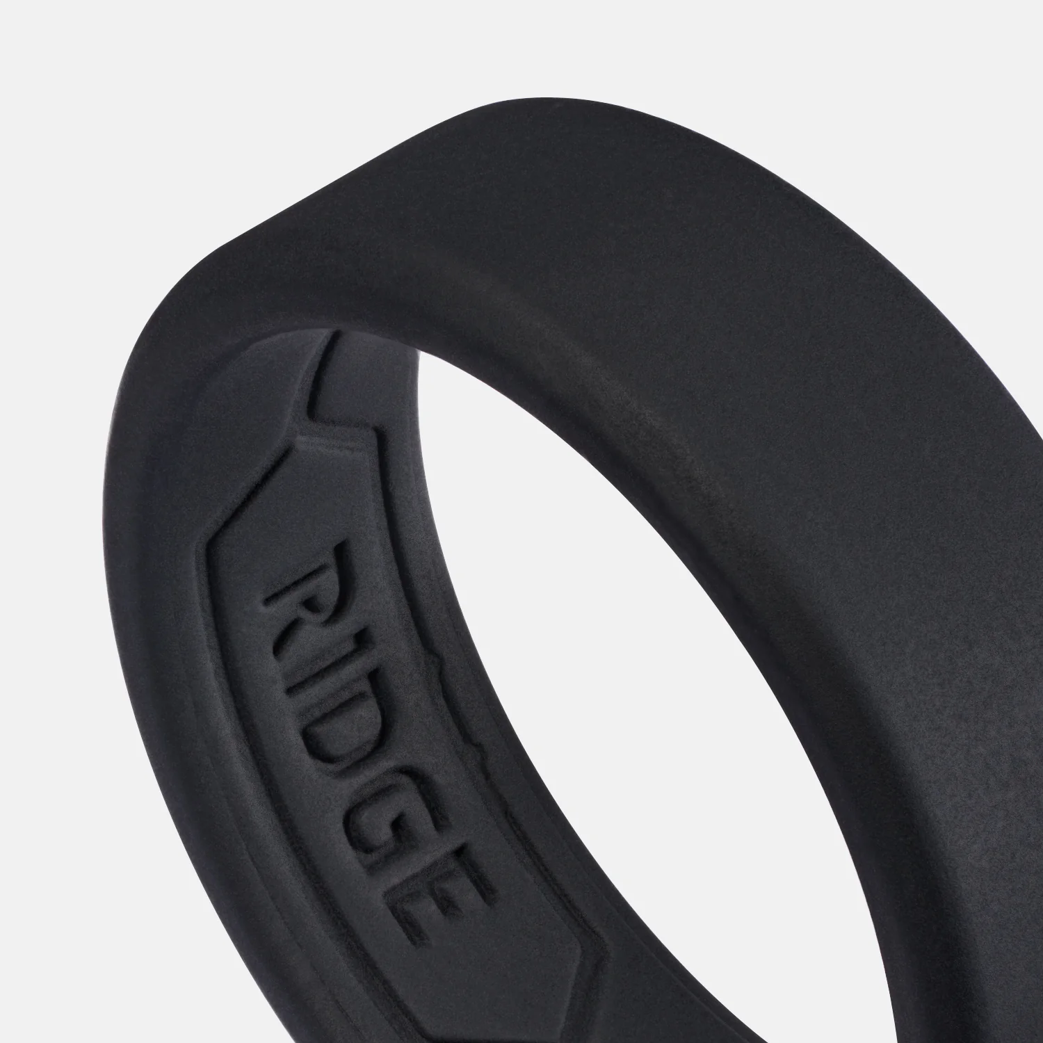 8mm Silicone Ring Set - Royal Black - Image 3