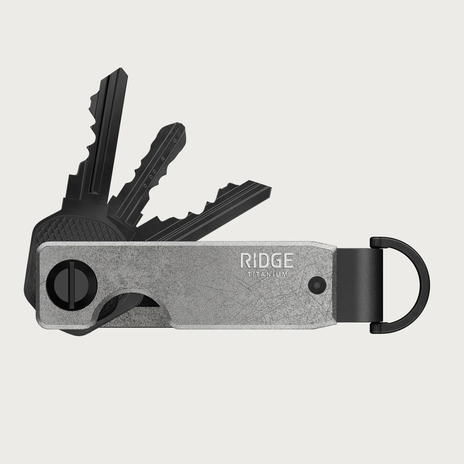 Ridge KeyCase - Stonewashed Titanium - Image 10