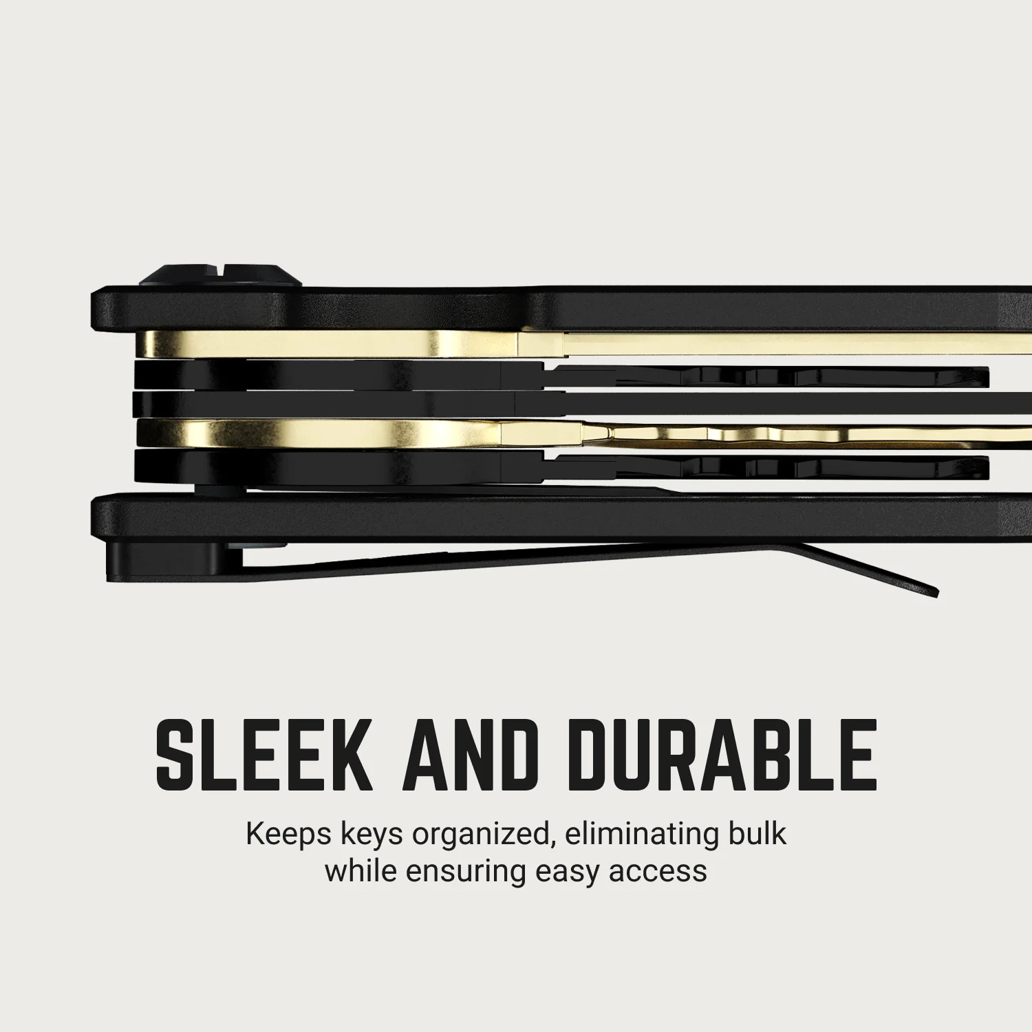 Ridge KeyCase - Stonewashed Titanium - Image 8