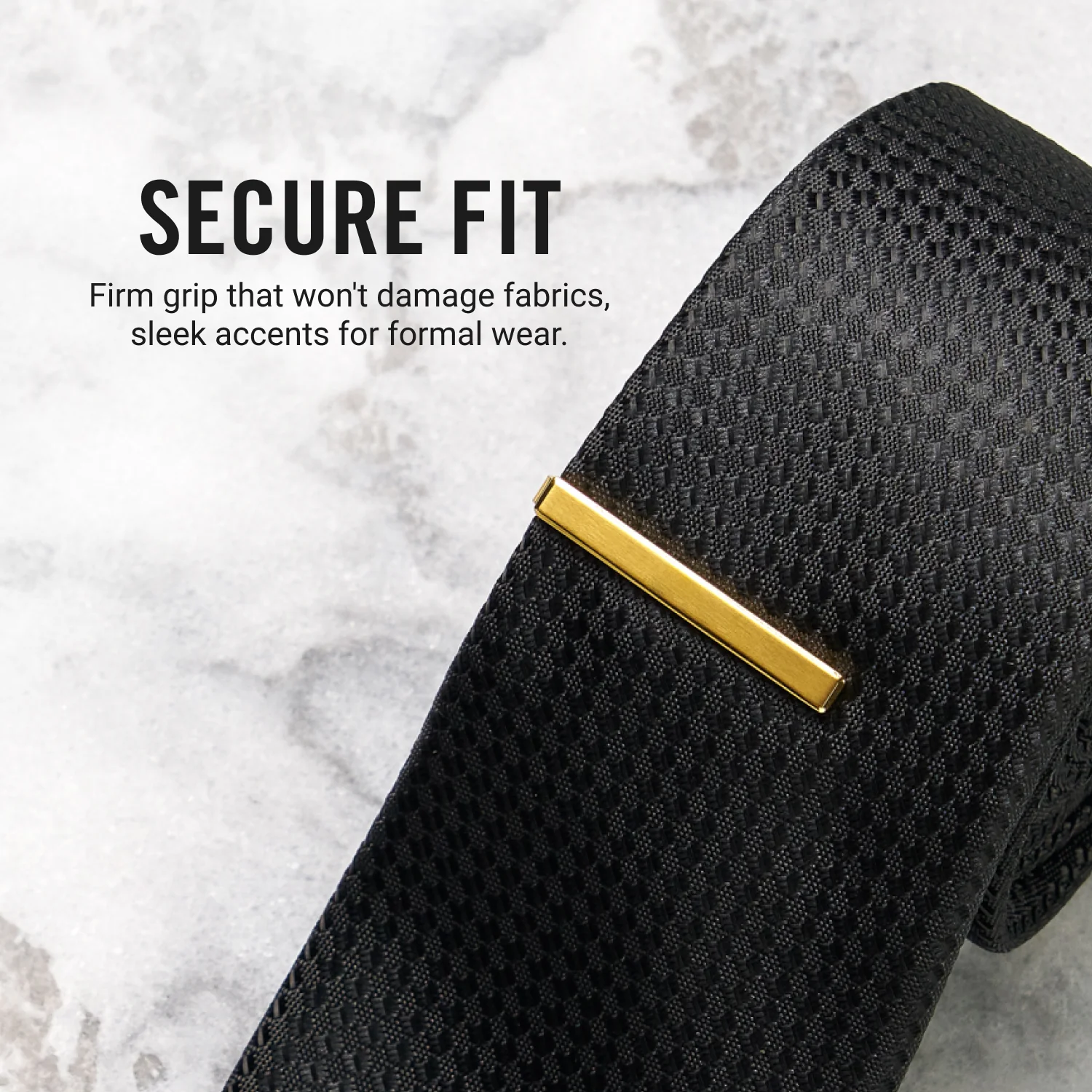 Tie Bar & Cufflinks Kit - 24K Gold - Image 9