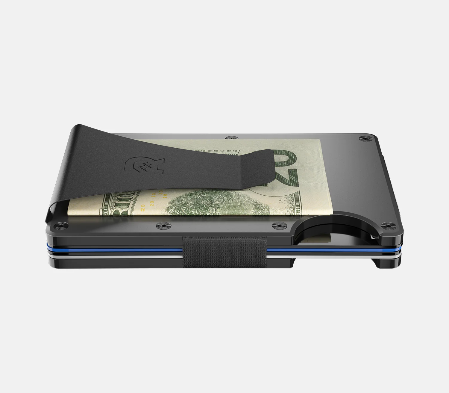 Ridge Wallet - Matte Gunmetal Titanium - Image 12