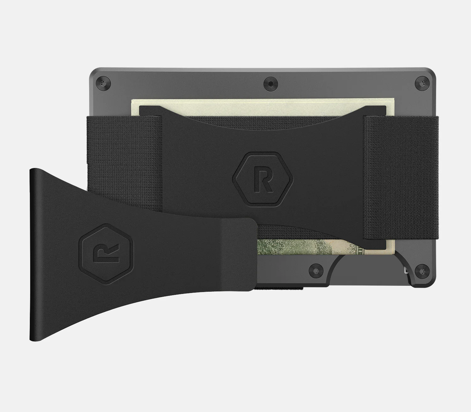 Ridge Wallet - Matte Gunmetal Titanium - Image 13