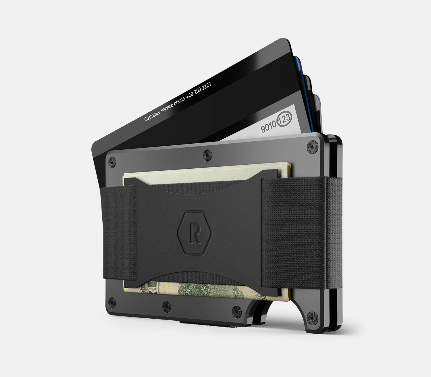 Ridge Wallet - Matte Gunmetal Titanium - Image 17