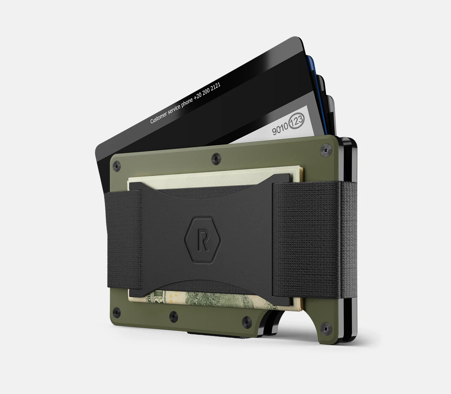 Ridge Wallet - Matte Olive Titanium - Image 16