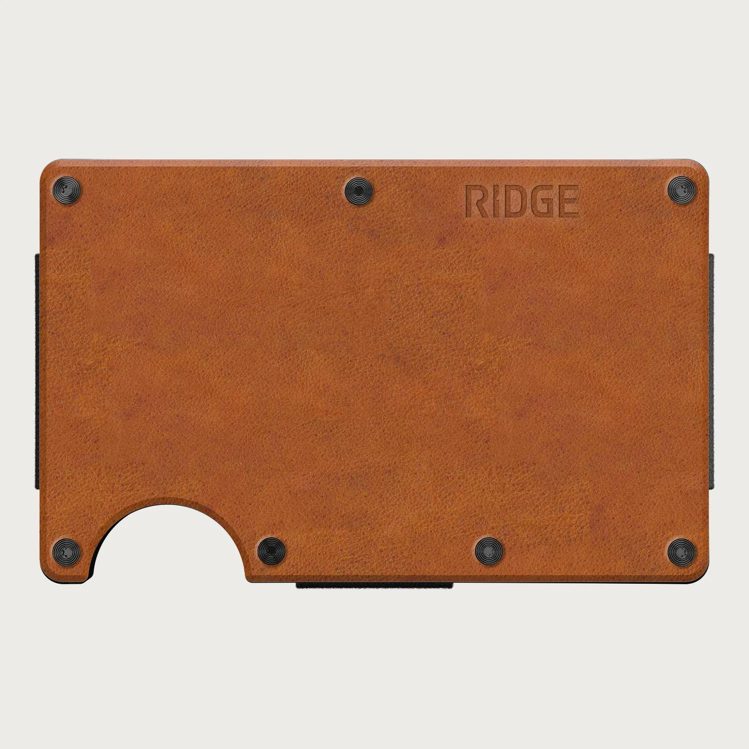 Ridge Wallet - Tobacco Brown Leather - Image 11