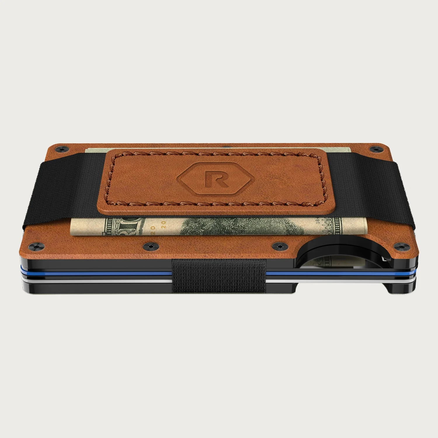 Ridge Wallet - Tobacco Brown Leather - Image 3