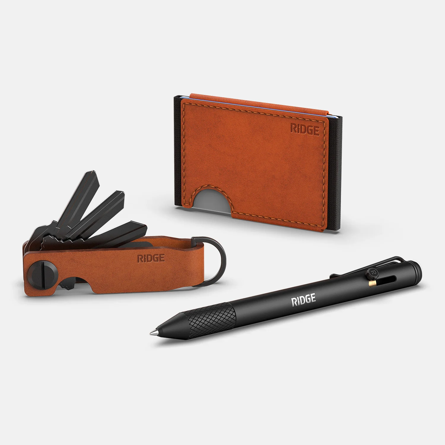 Daily Writer Kit - Biflex - Tobacco Brown Leather - Image 10