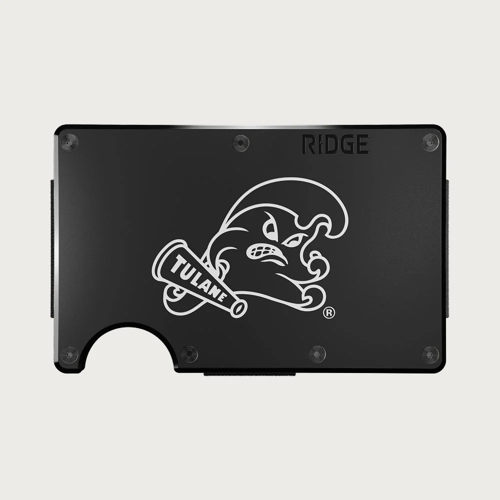 Ridge Wallet - Tulane Green Wave
