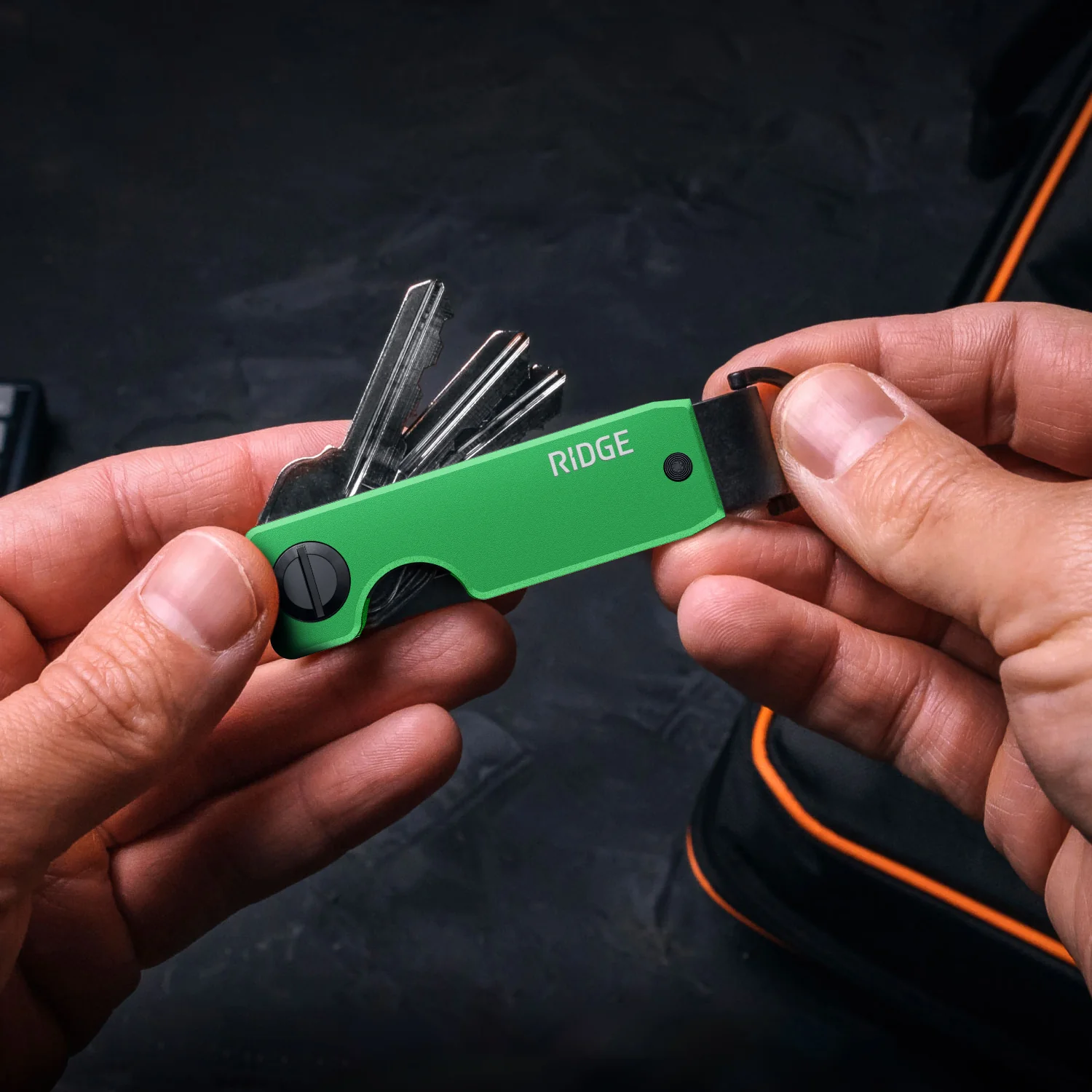 Ridge KeyCase - Voodoo Green - Image 5