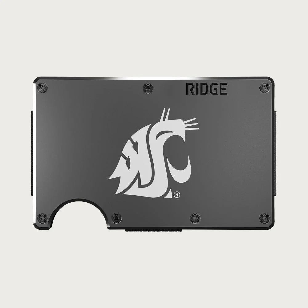 Ridge Wallet - Washington State Cougars
